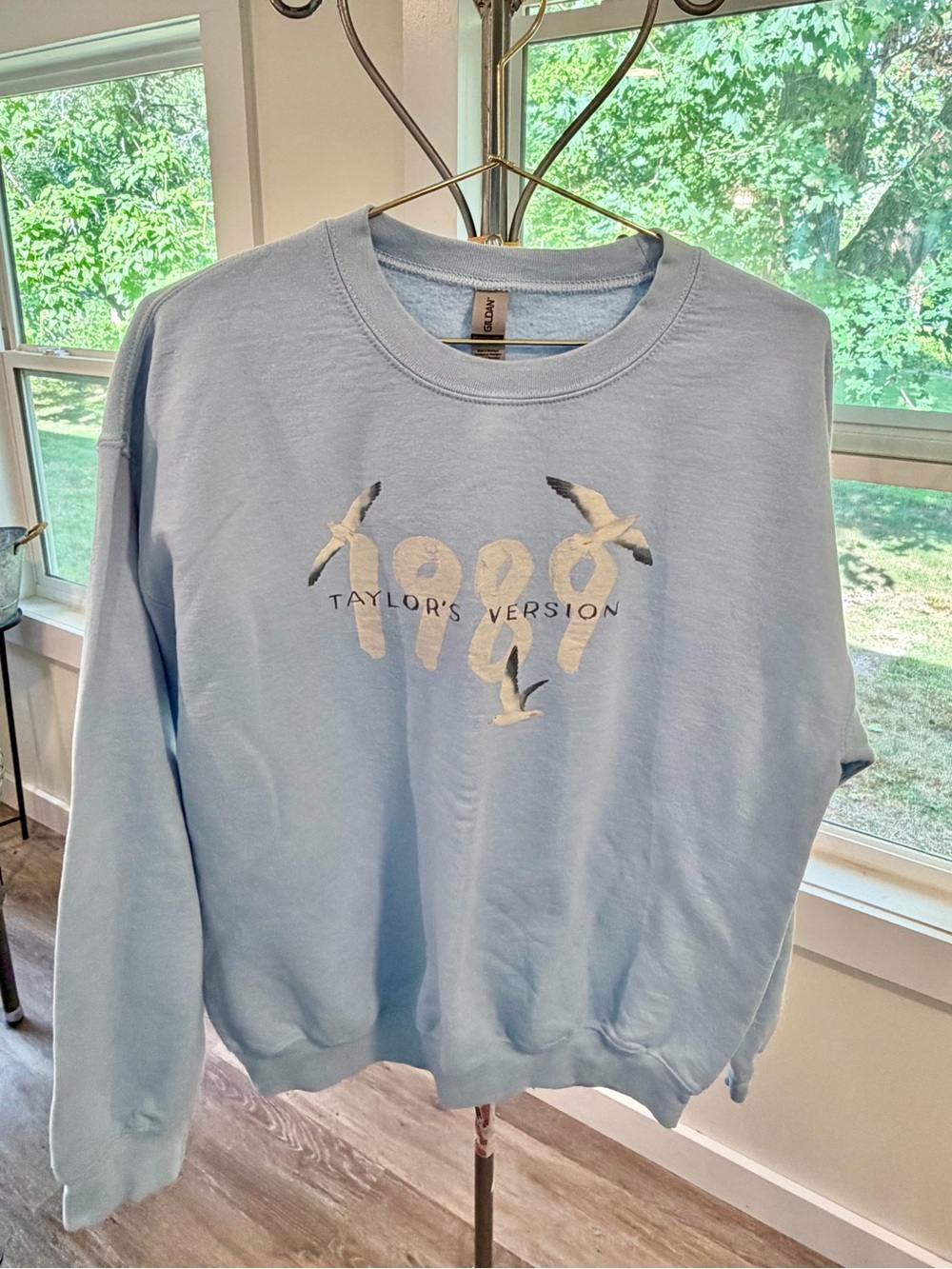 Light Blue "1989 Taylor's Version" Crewneck Sweatshirt